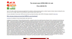 Desktop Screenshot of cnfm.com